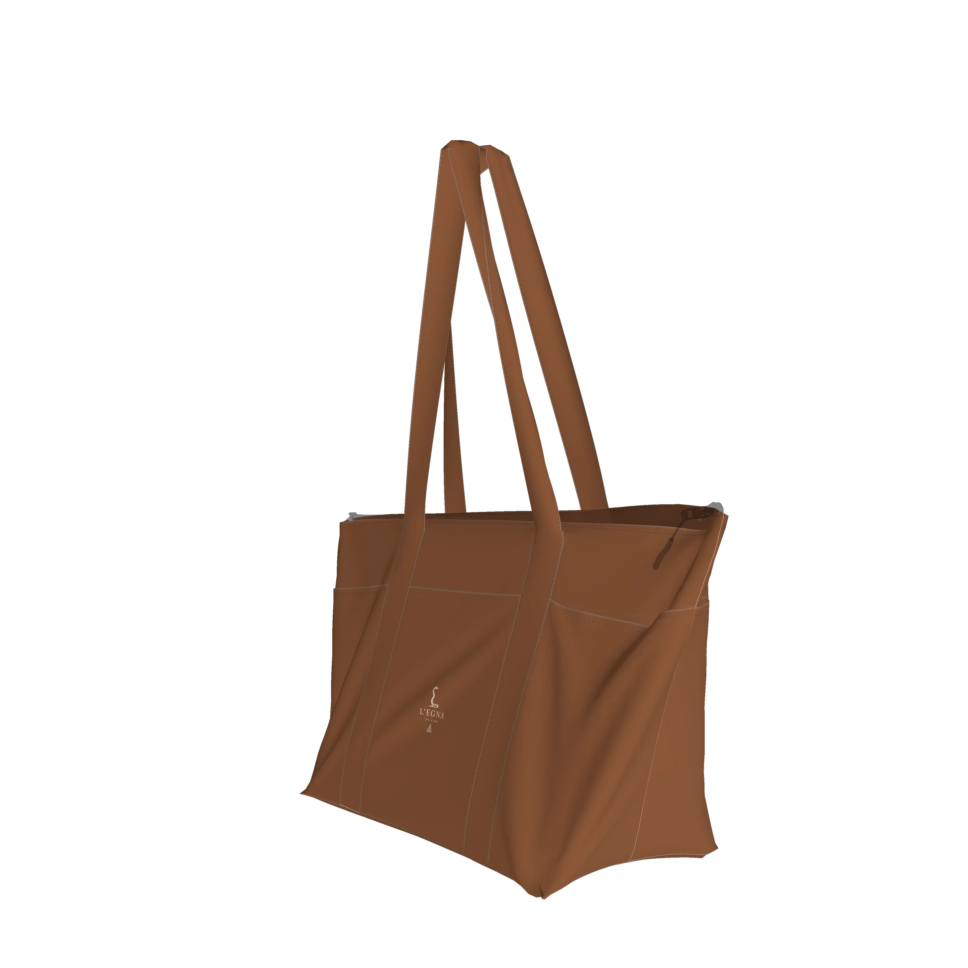 L'EGNA RISING COGNAC LEGACY TOTE