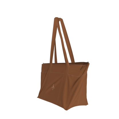 L'EGNA RISING COGNAC LEGACY TOTE