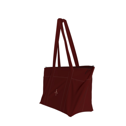 L'EGNA Rising OXBLOOD Tote