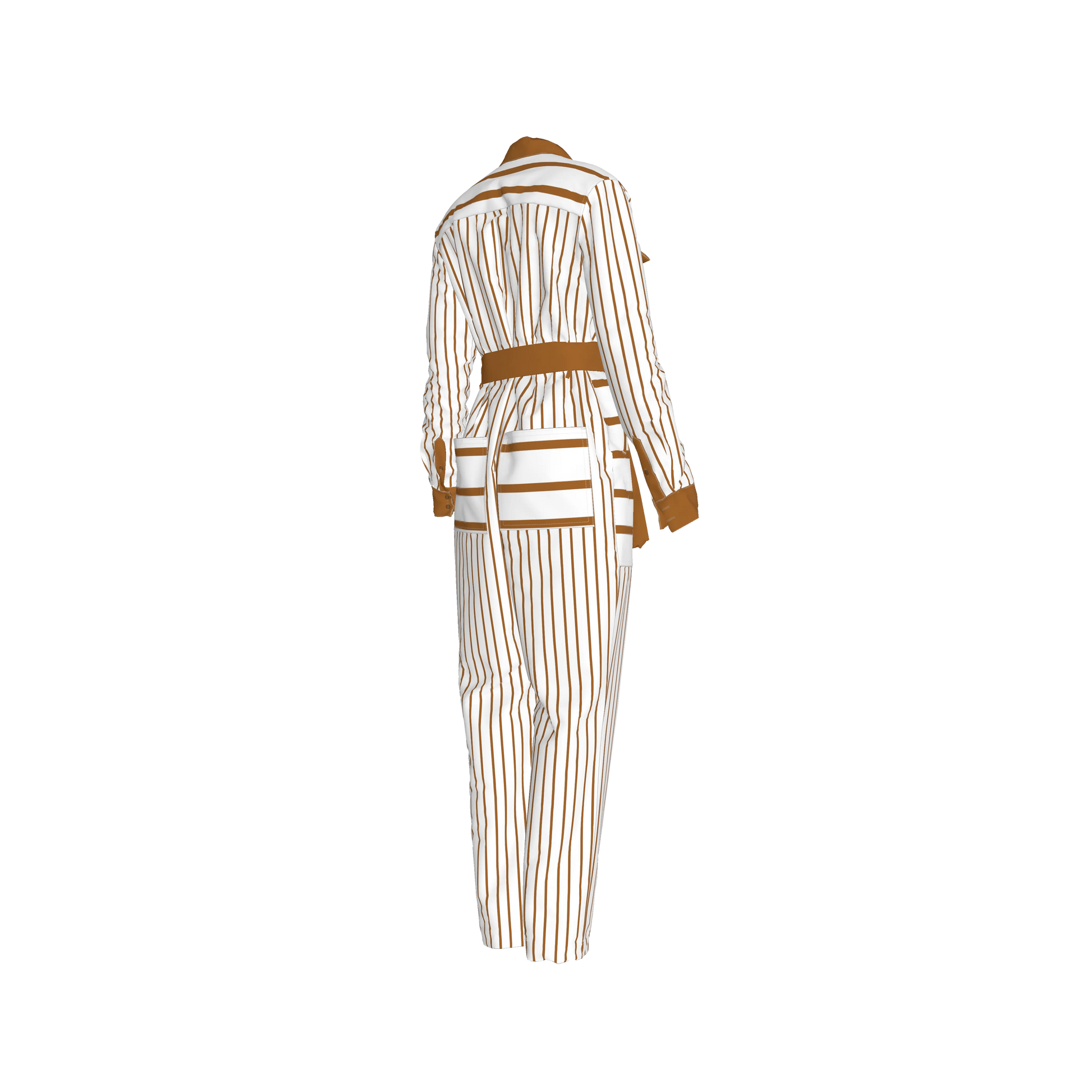 Button Front Jumpsuit