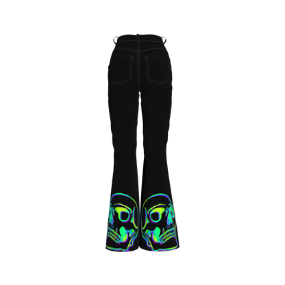 Glo-skull Bellbottoms