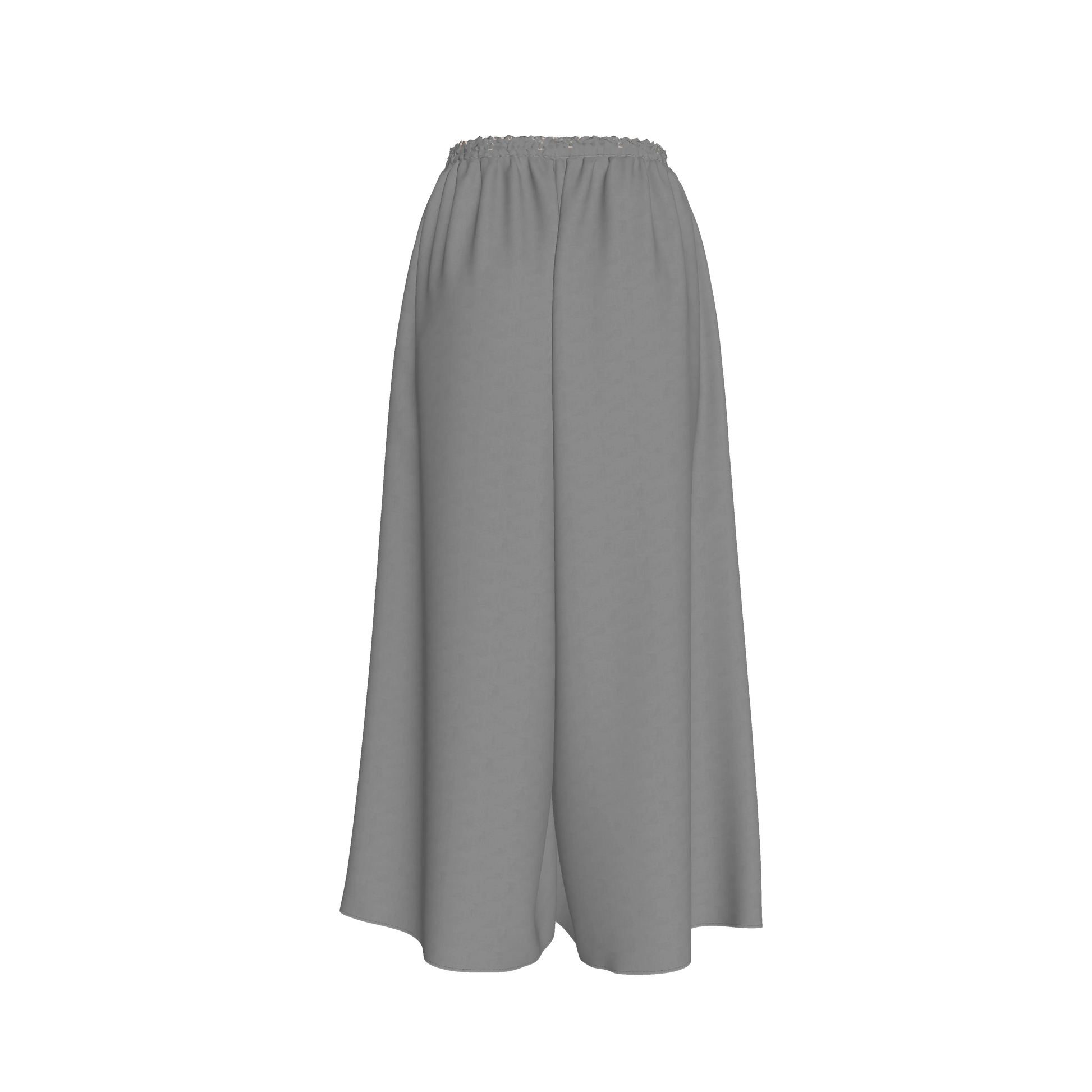 L'EGNA RISING (STEEL) SATIN PALAZZO