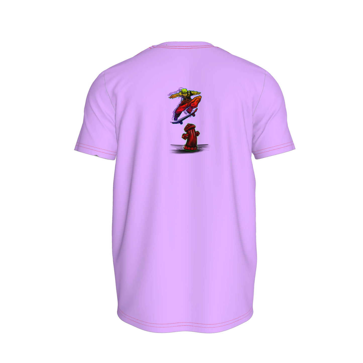 Skater Unisex T-Shirt in Light Weight Cotton
