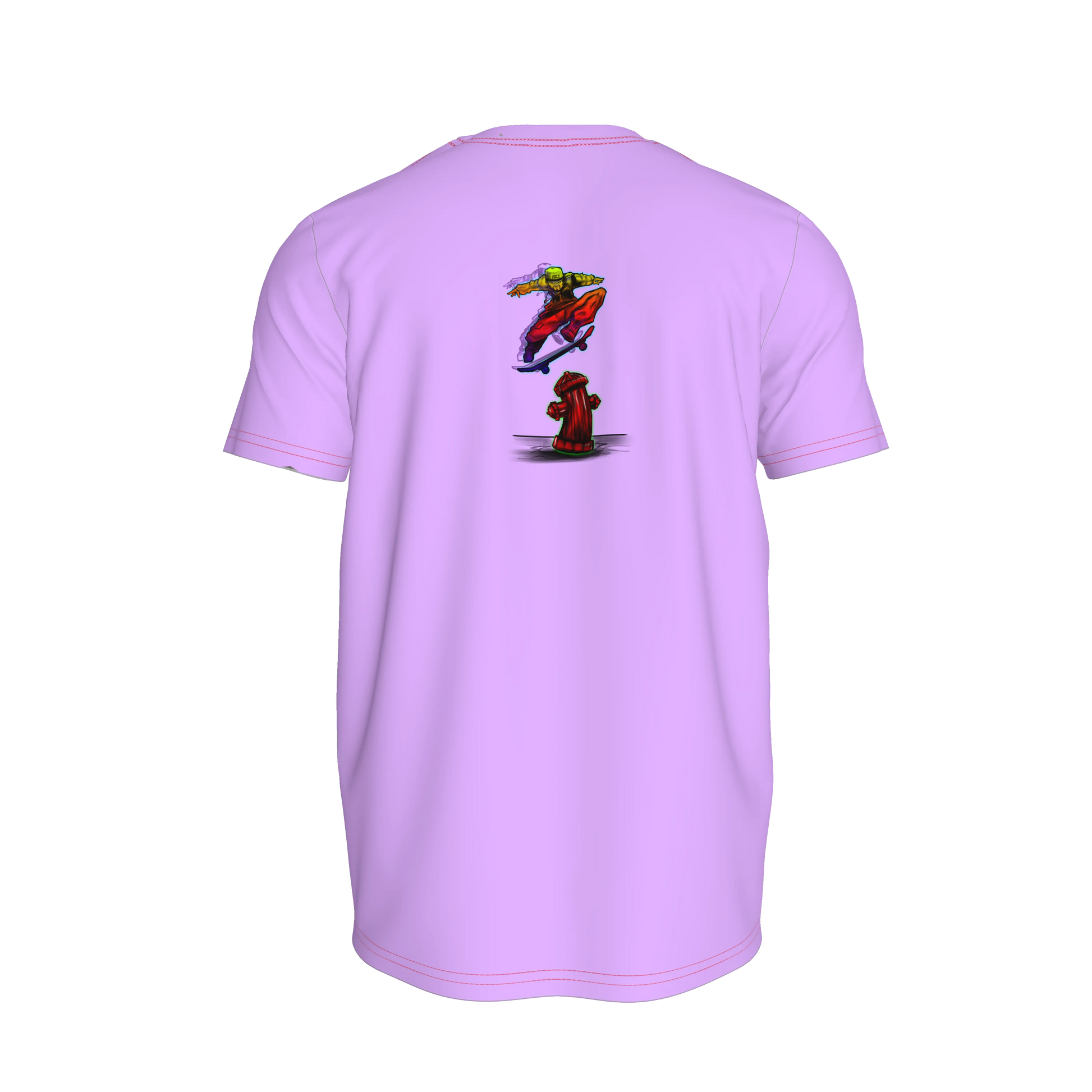 Skater Unisex T-Shirt in Light Weight Cotton