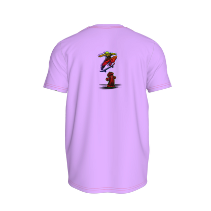 Skater Unisex T-Shirt in Light Weight Cotton