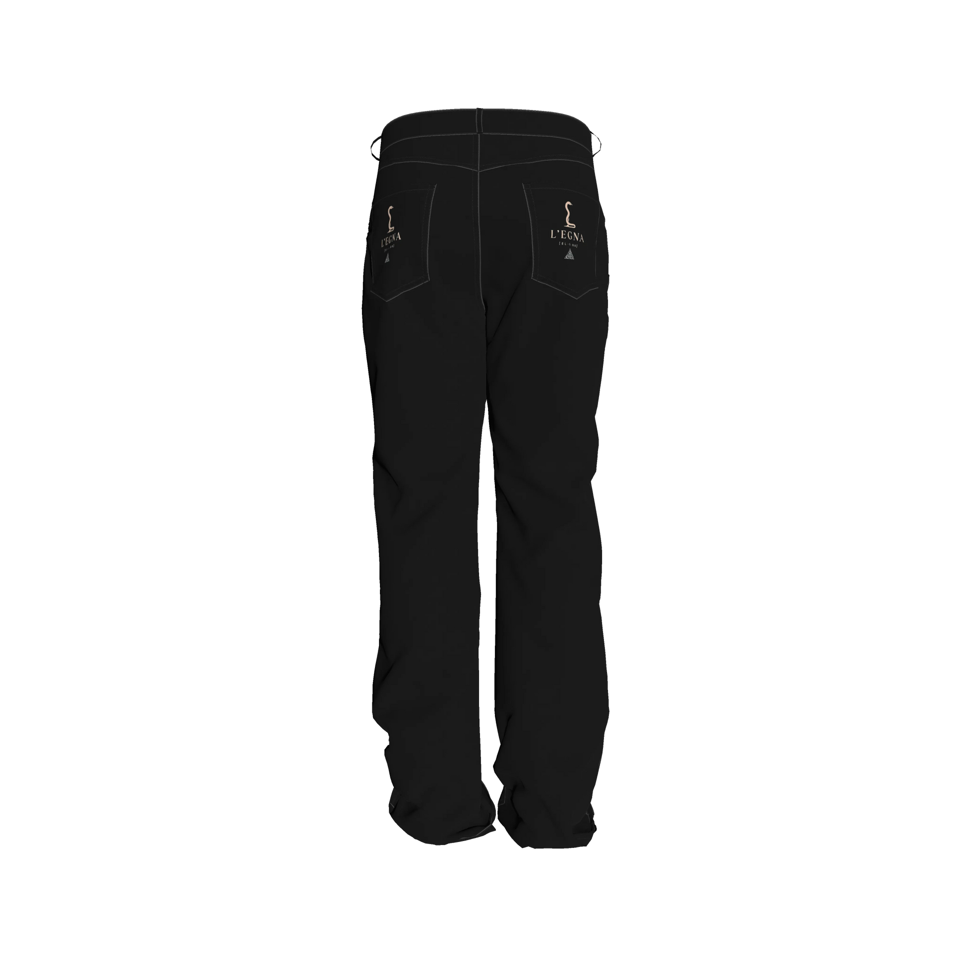 L'EGNA RISING BLACKOUT FLARE JEANS