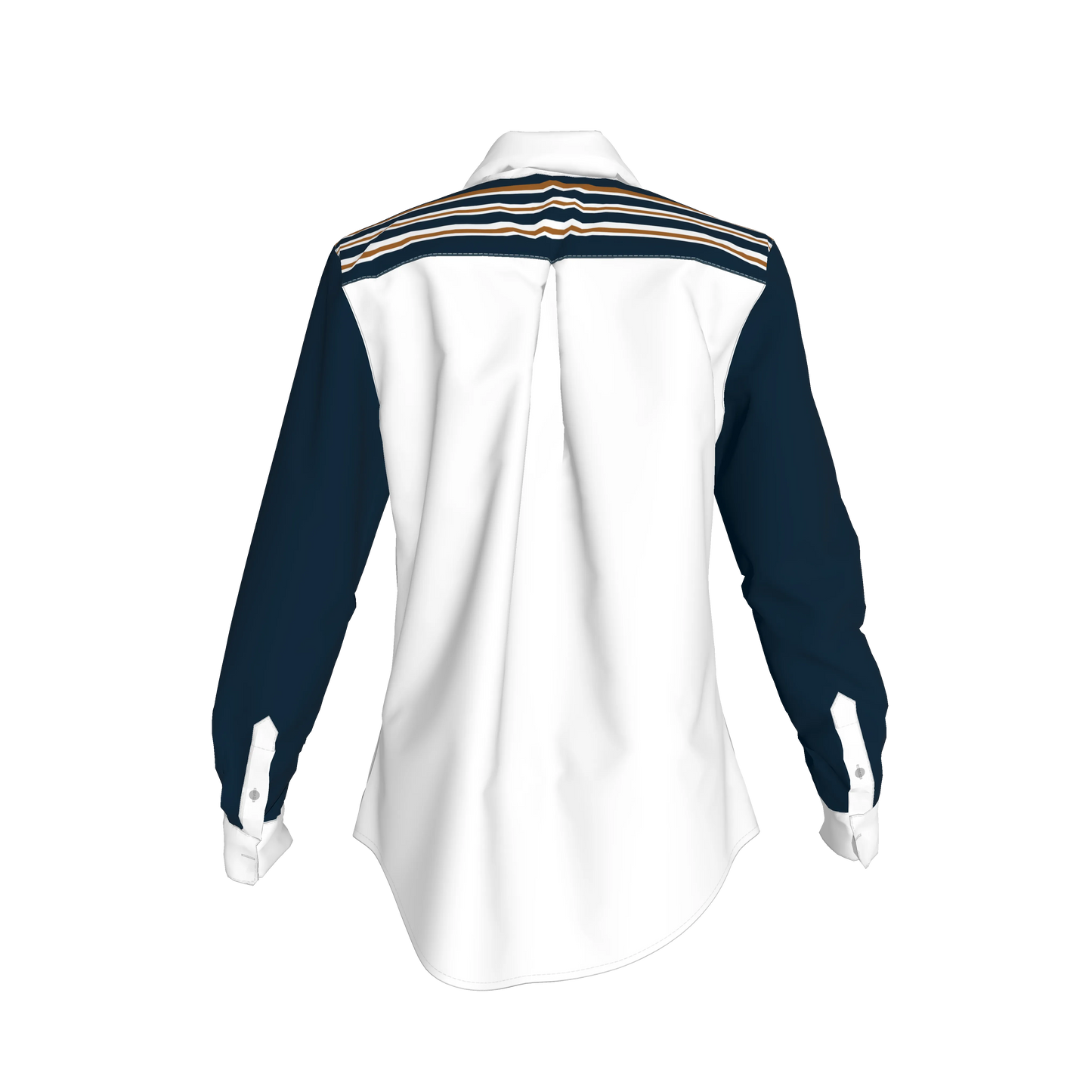 Striped Button Front Shirt