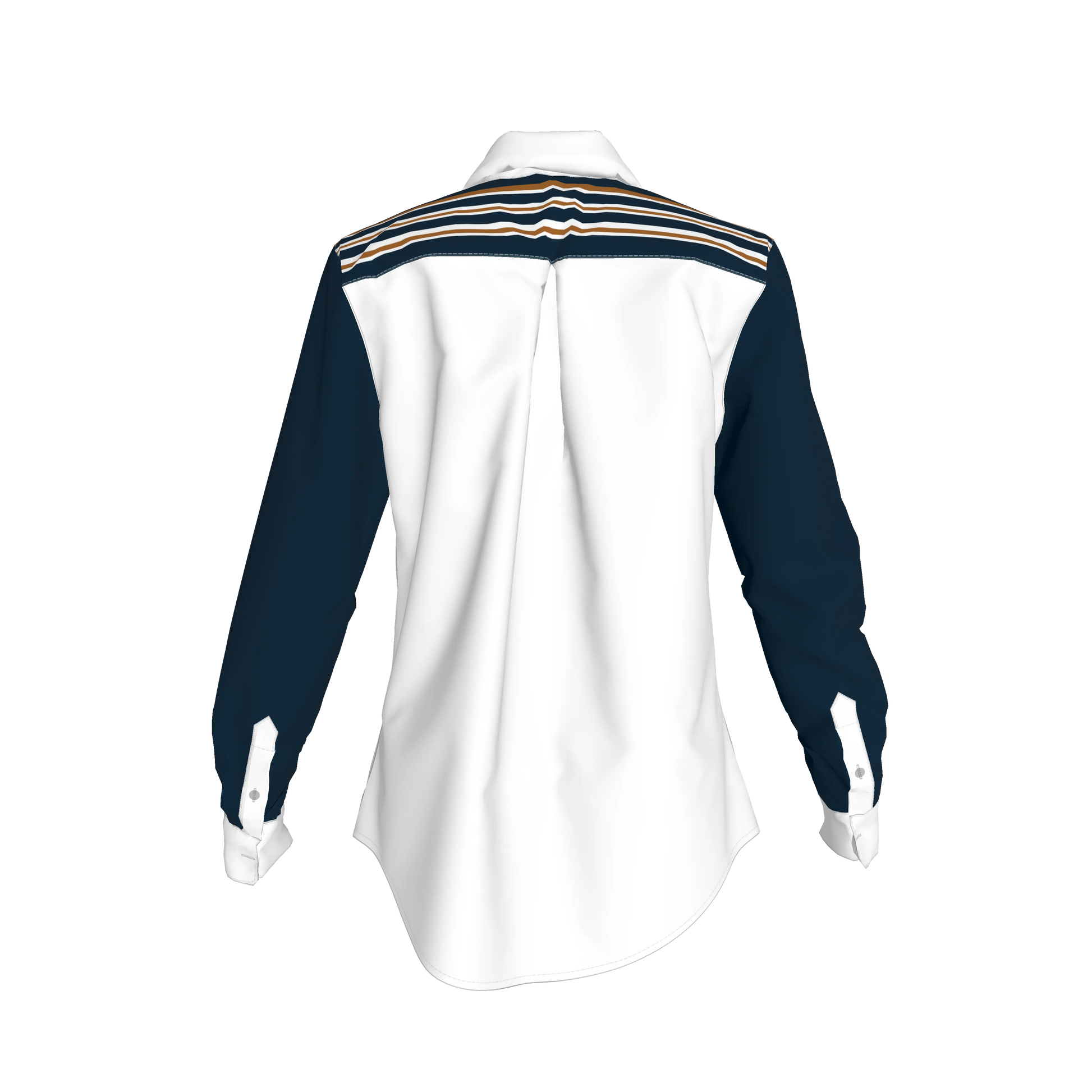 Striped Button Front Shirt