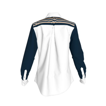 Striped Button Front Shirt