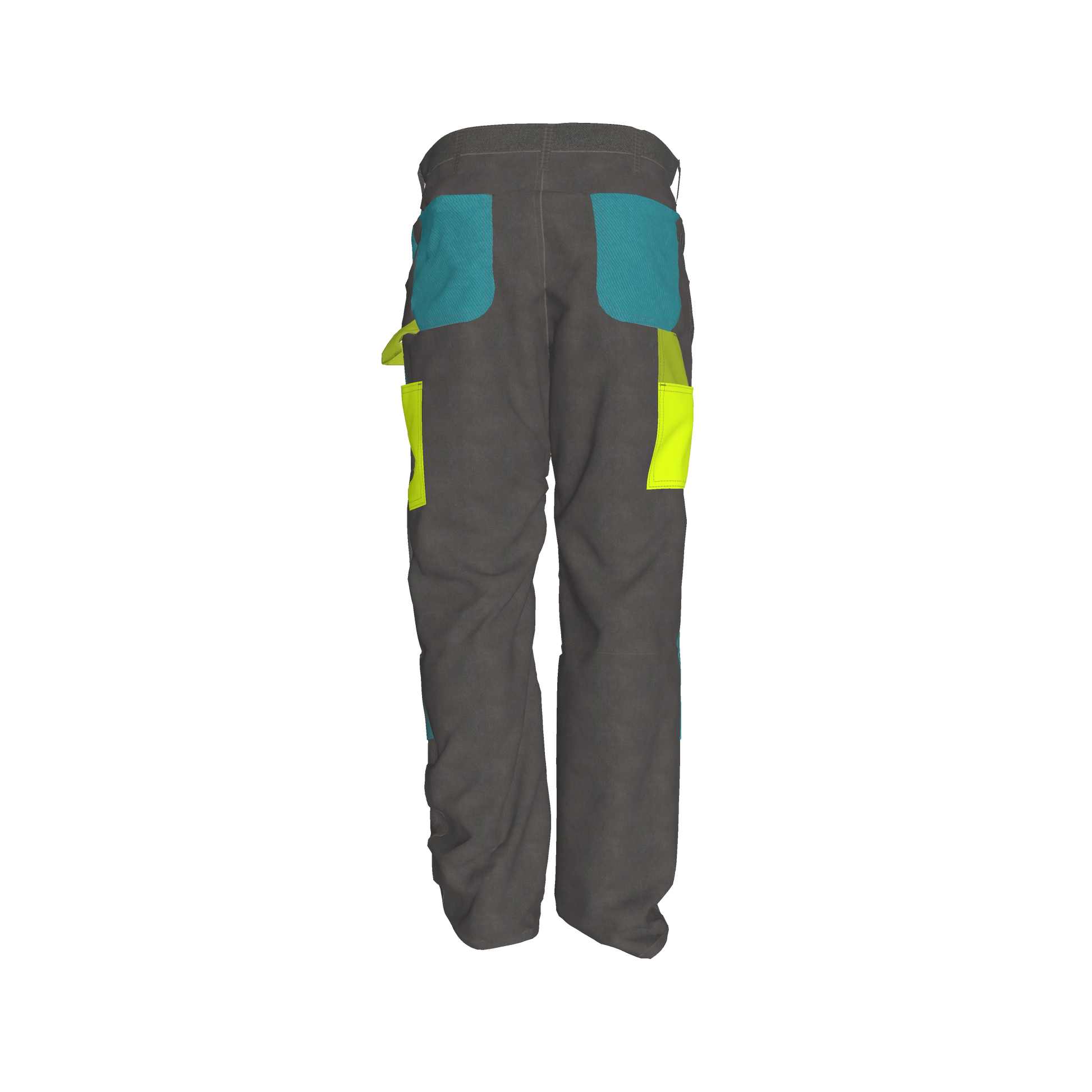 White Fire Pants