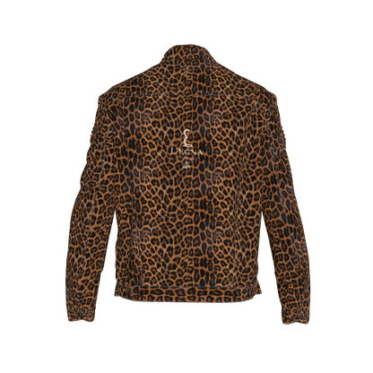 L'EGNA RISING Wild Style Jean Jacket (LEOPARD)