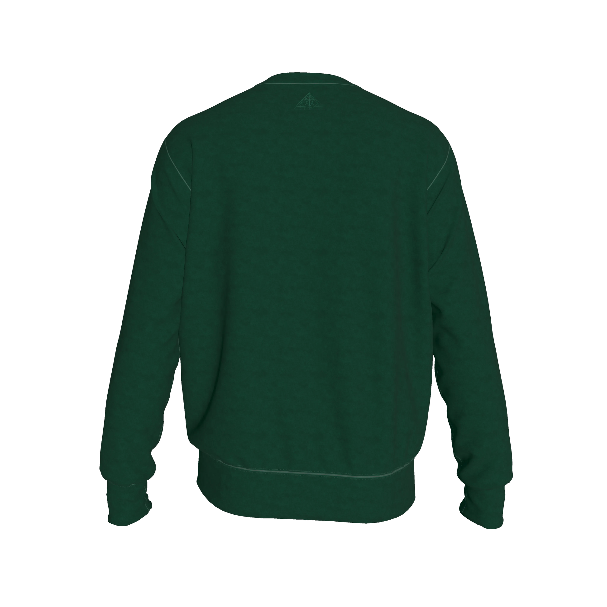 L'EGNA RISING 'Sovereign Veil' Crewneck Sweater (DARK GREEN)