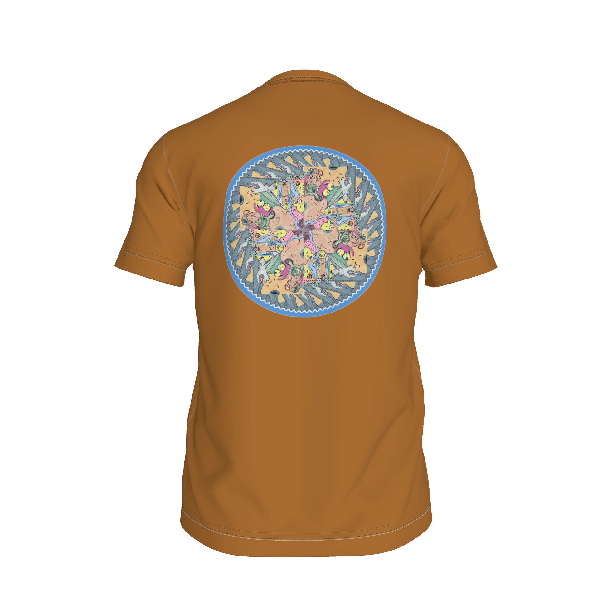 Was It Real? Men's Browned Orange Tee