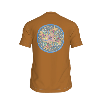 Was It Real? Men's Browned Orange Tee