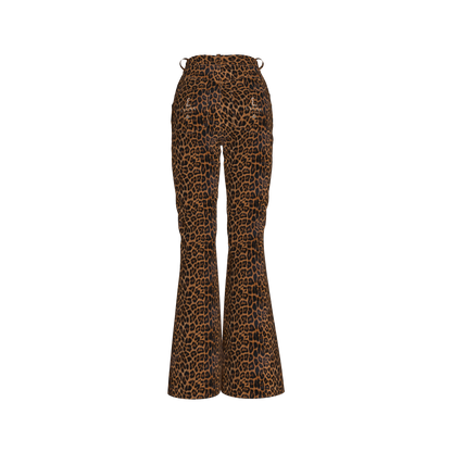 L'EGNA RISING (LEOPARD) BELL-FLARE