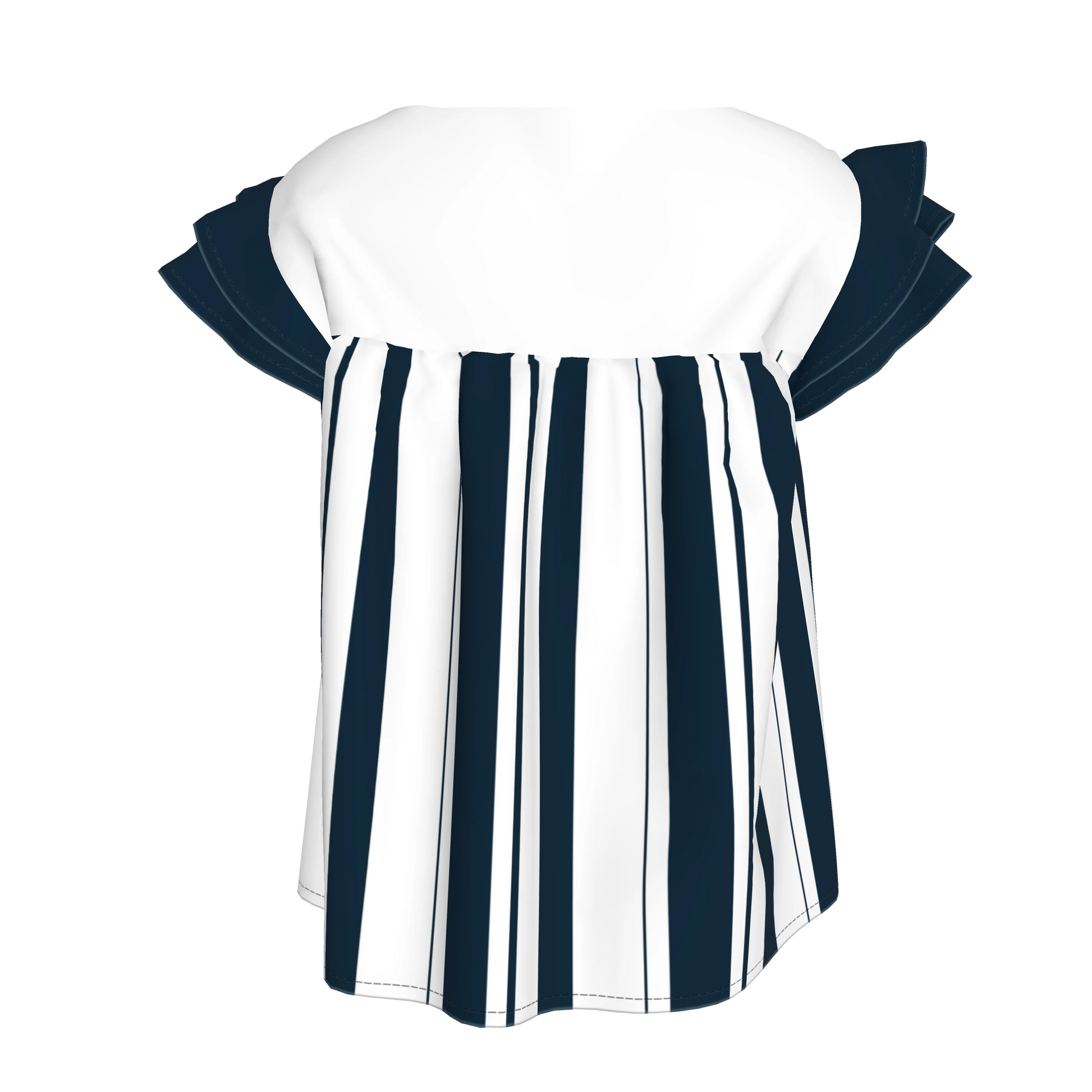 Ruffled Sleeve Top