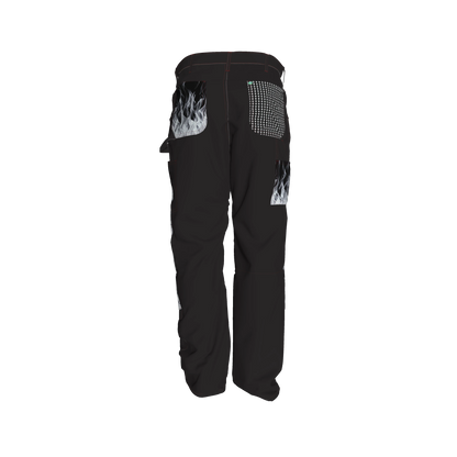 White Fire Pants