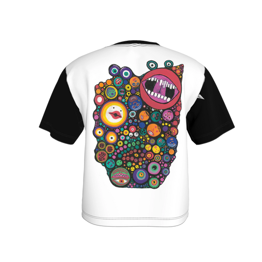 Maine-ish Reverse Women's Two-Tone White Tee