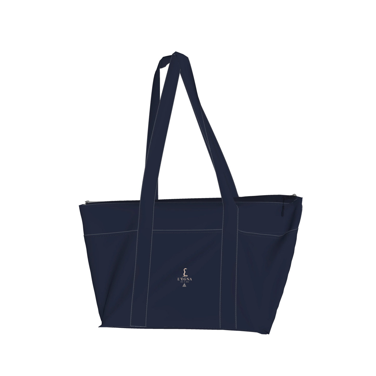 L'EGNA Rising MIDNIGHT COVENANT Tote – Seven Pocket Tote Bag