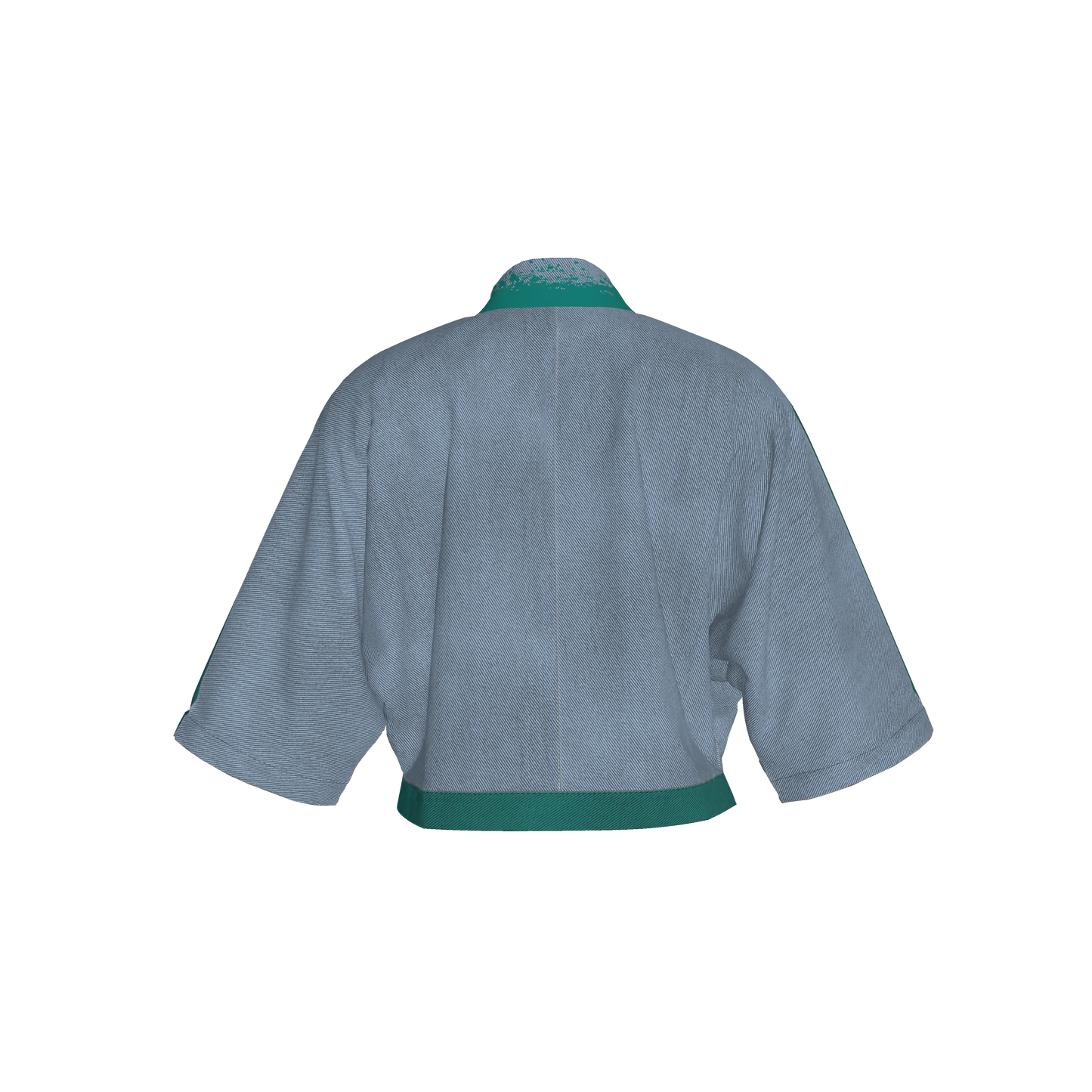 Kimono Sleeve Shirt in Lightweight Cotton Poplin