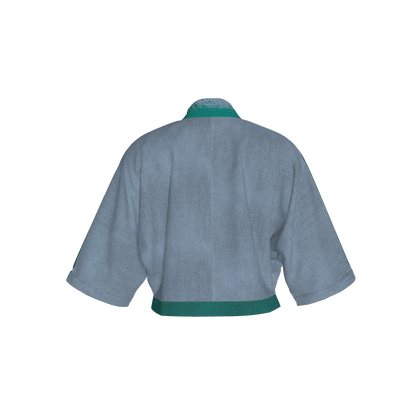 Kimono Sleeve Shirt in Lightweight Cotton Poplin