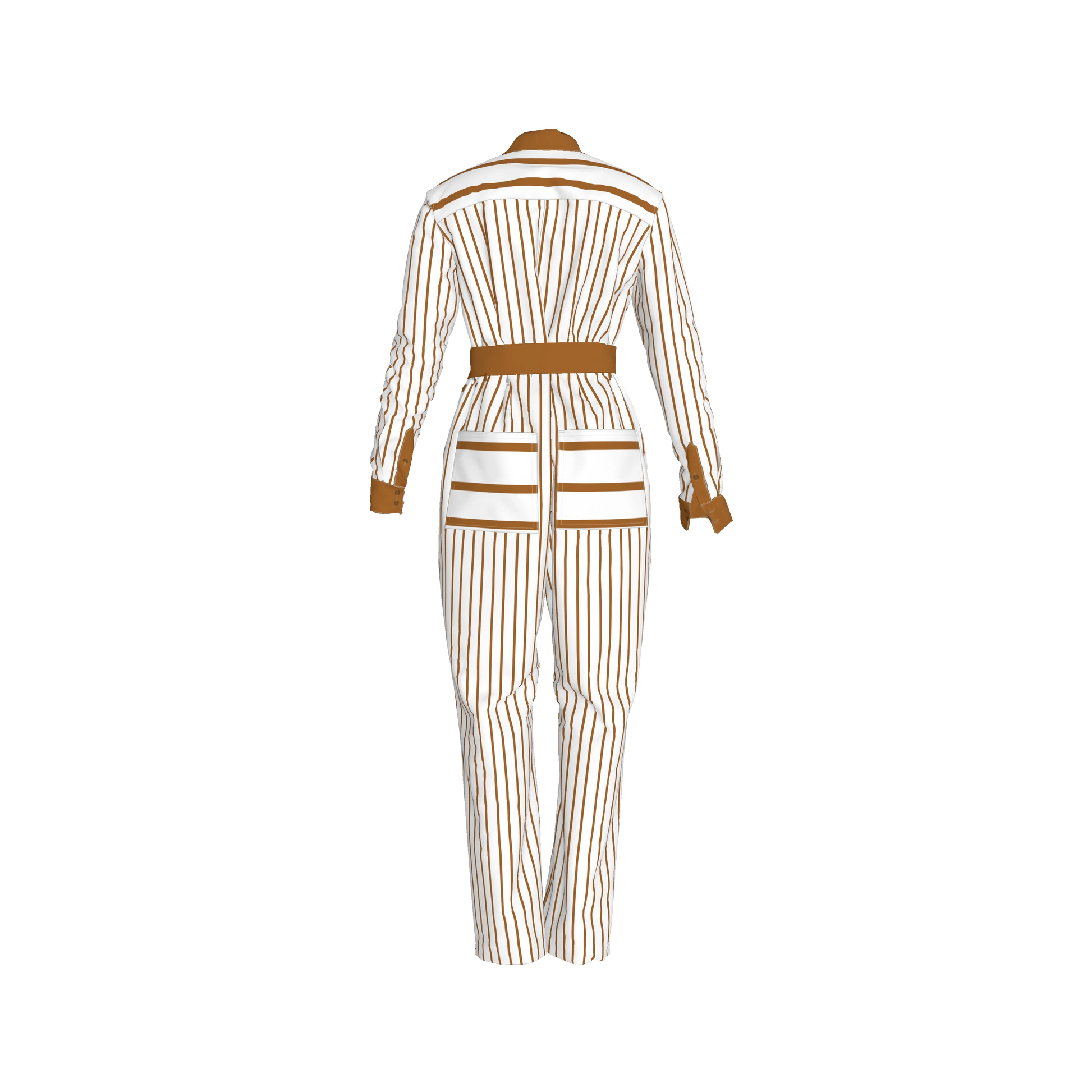 Button Front Jumpsuit