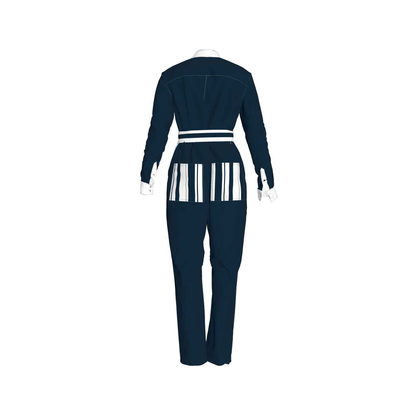 Button Front Jumpsuit