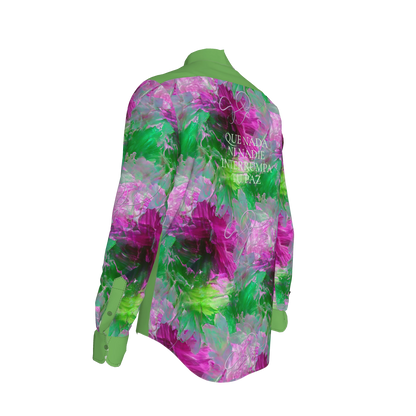 Mauricio-Print 3 Button-Up Shirt (French Placket/Unisex)