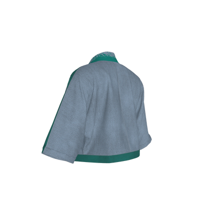 Kimono Sleeve Shirt in Lightweight Cotton Poplin