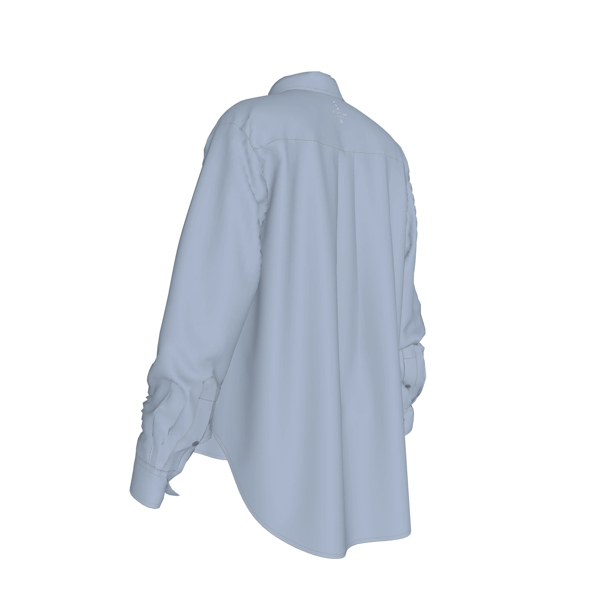 L'EGNA RISING Button-Up (TERRA) – Oversized Shirt in Pima Cotton Poplin