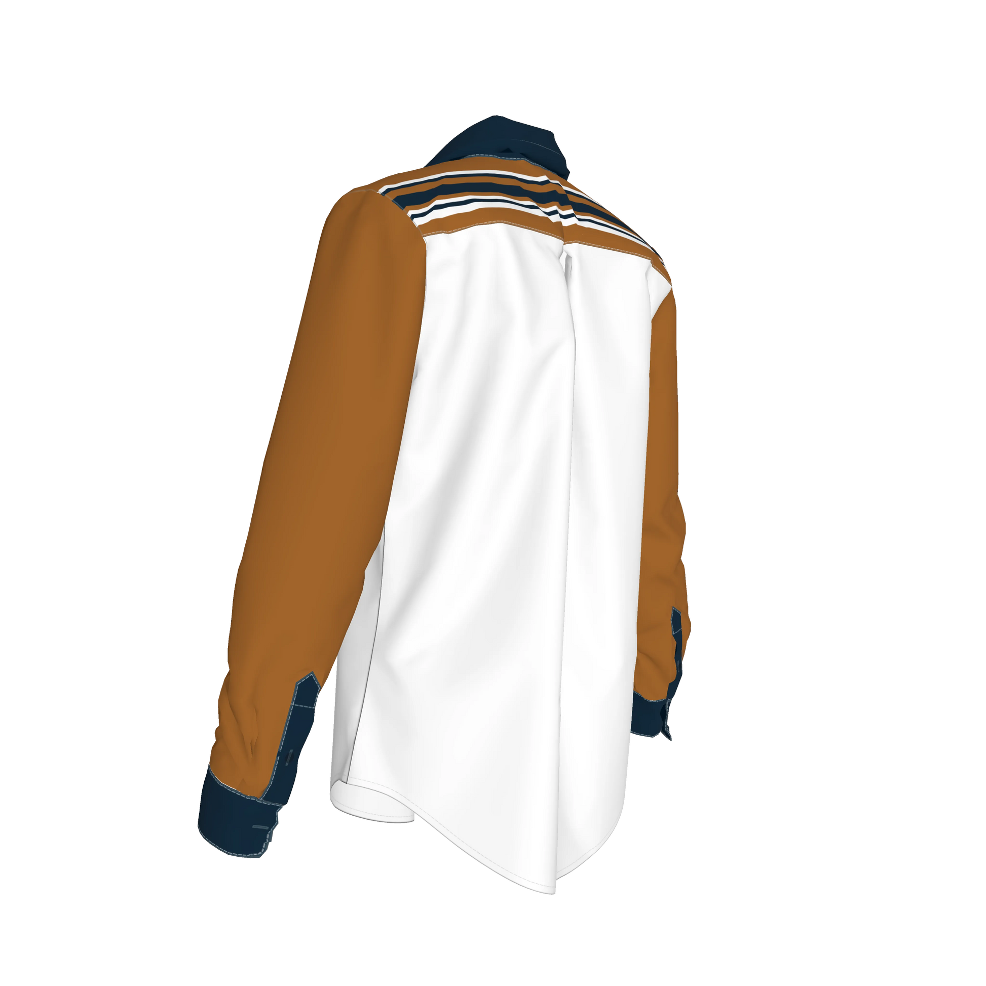 Striped Button Front Shirt