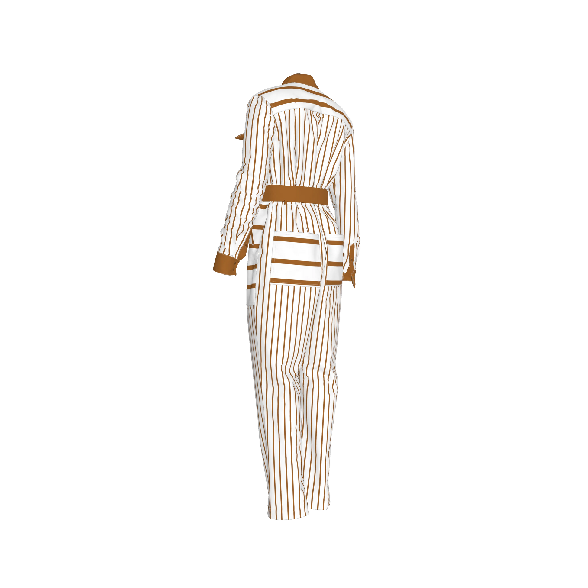 Button Front Jumpsuit