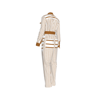 Button Front Jumpsuit