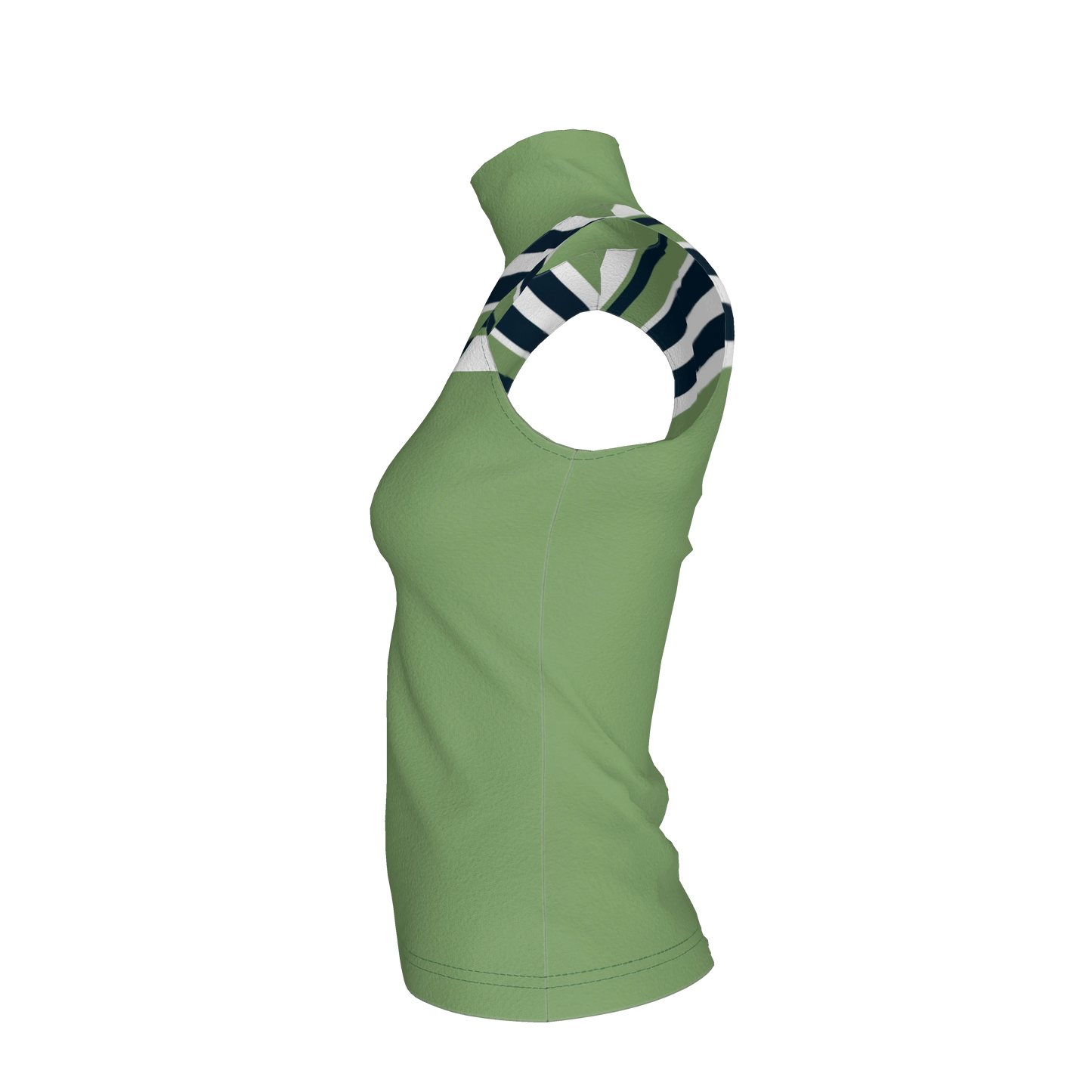Sleeveless Turtleneck 