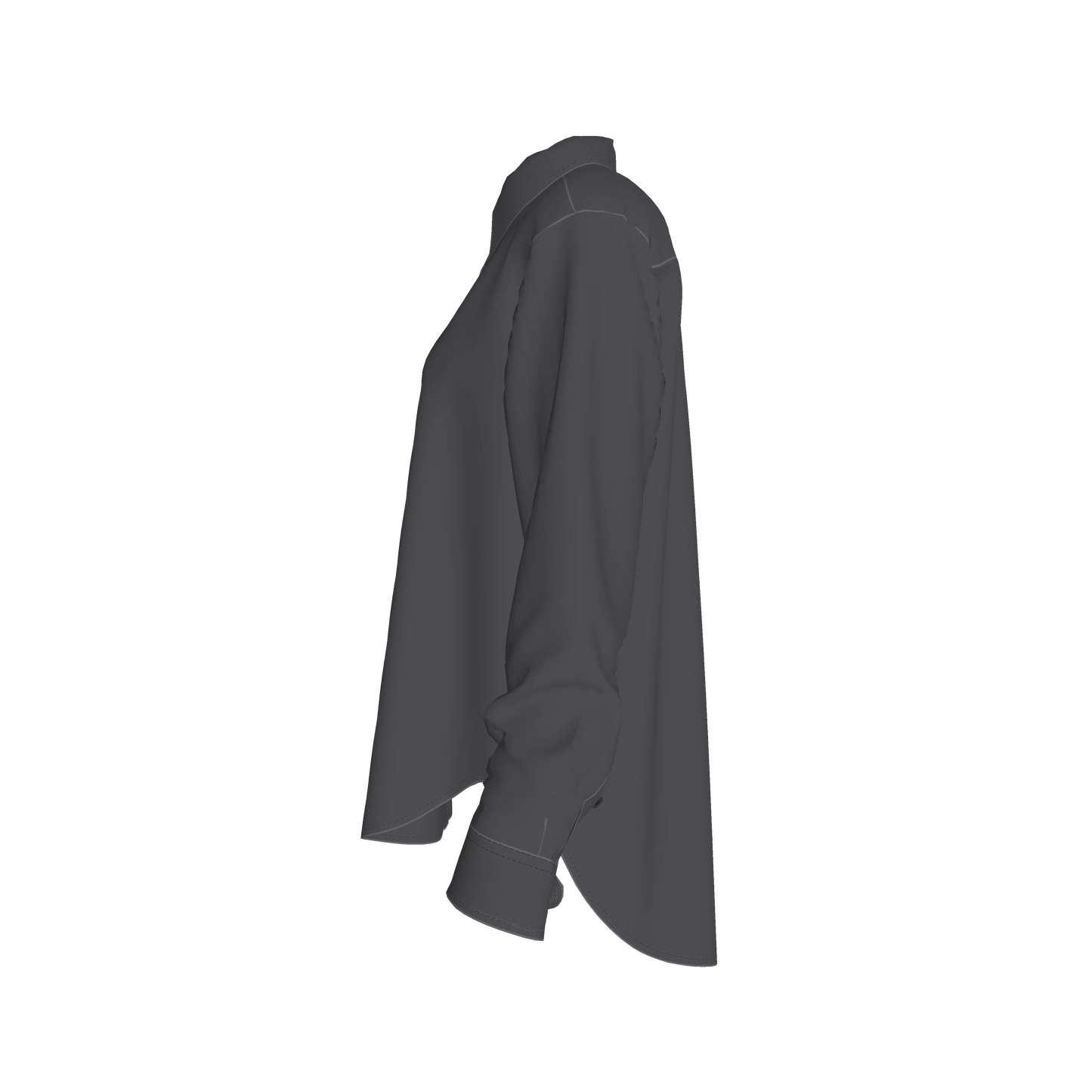 L'EGNA RISING SPARROW'S SHADOW Oversized Button-Up