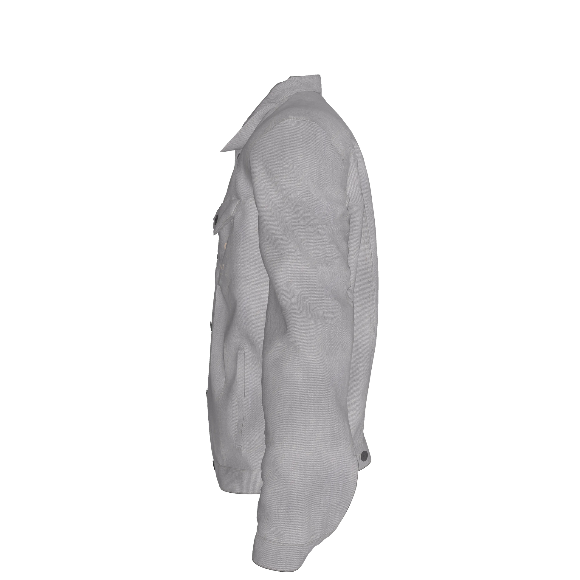L'EGNA RISING 'DARK GRAY' Jean Jacket Copy