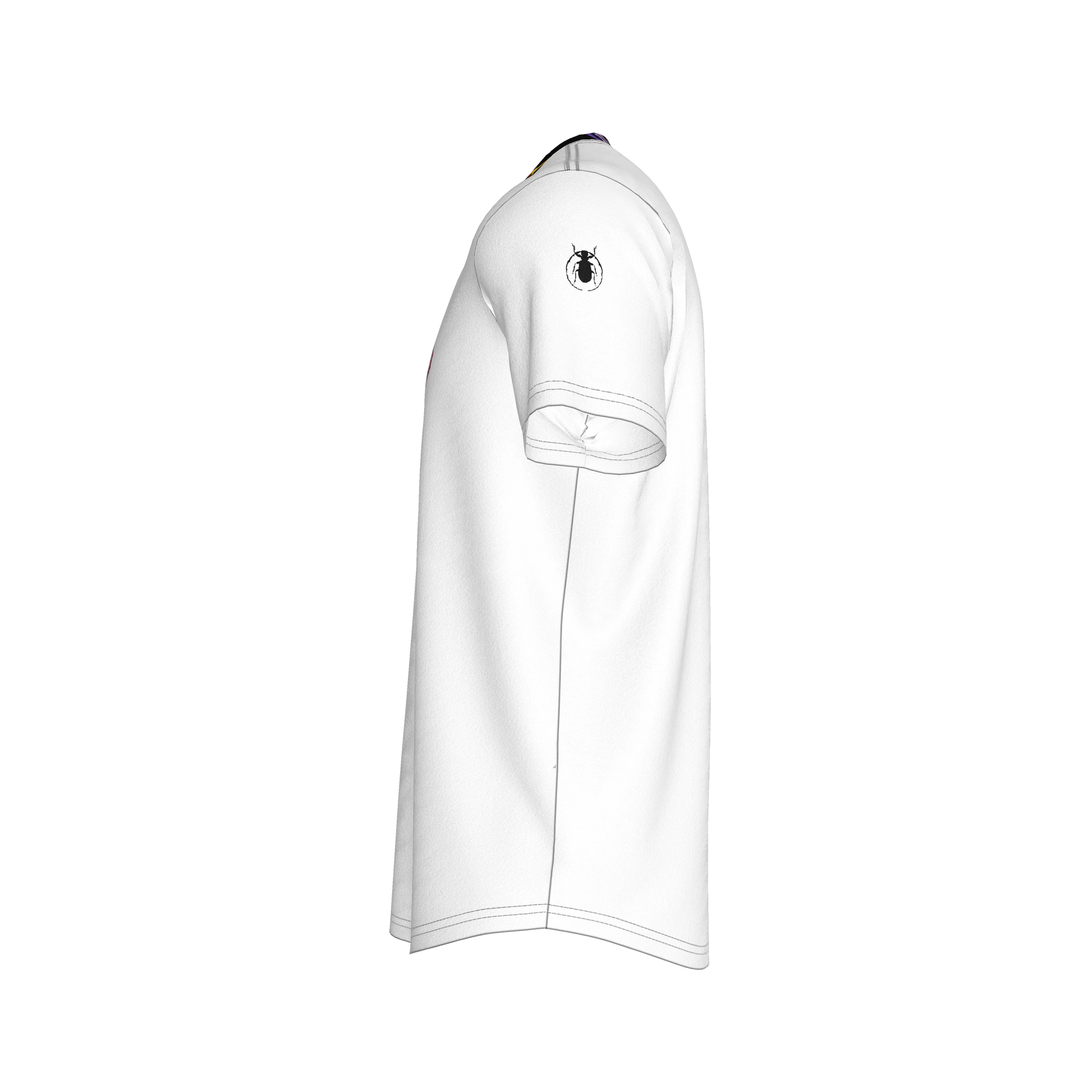Shoosty Bugs Fitted T-Shirt with Shaped Hem