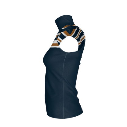 Sleeveless Turtleneck 