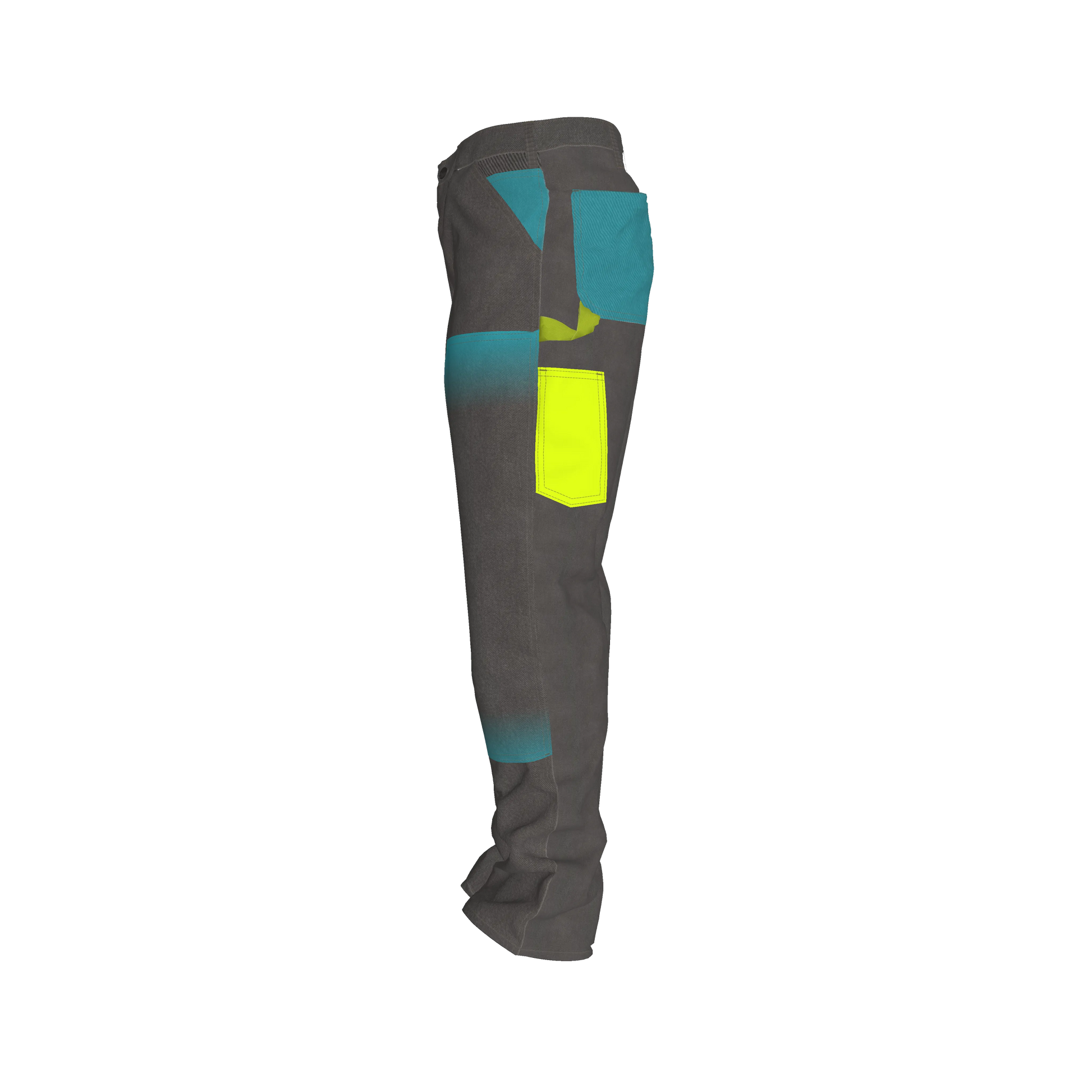 White Fire Pants