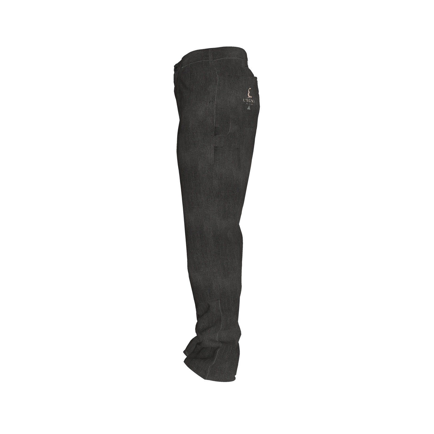 L'EGNA RISING BOXY (CLASSIC BLACK) CARPENTER DENIM