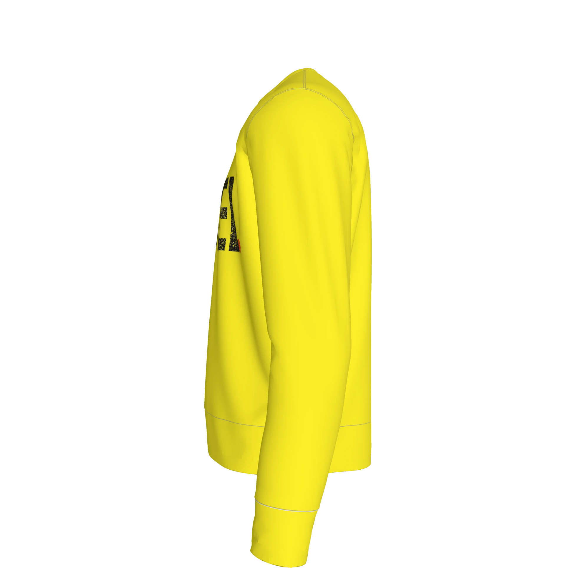 Sweatshirt Yellow - Tailored Crewneck Sweatshirt