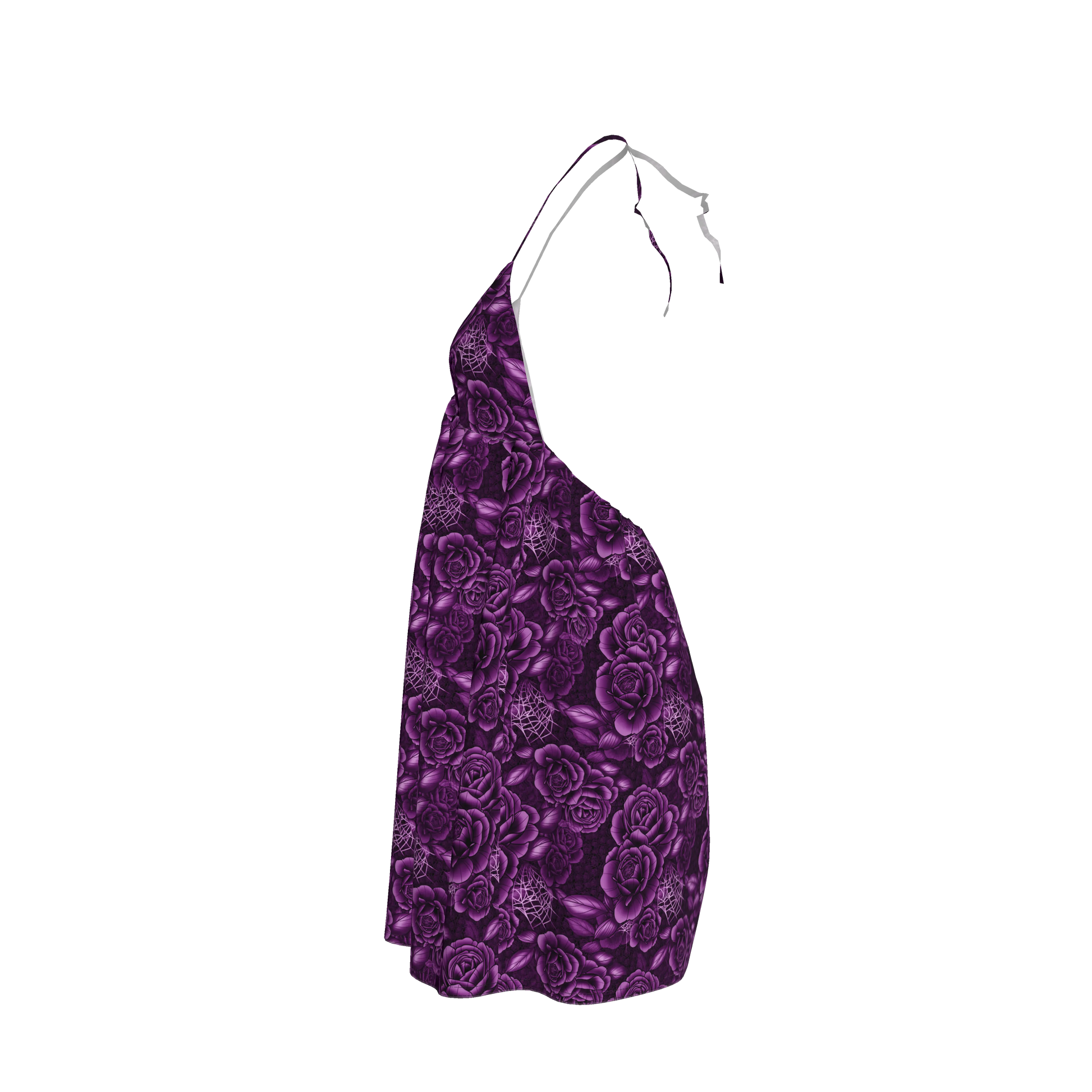 Purple Baby Doll Dress