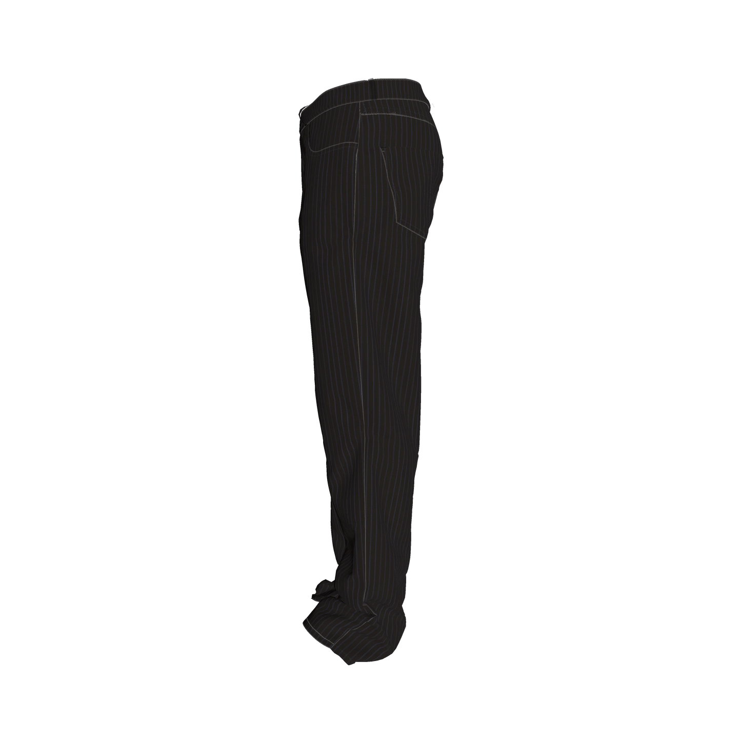 Brown on Black Pinstriped Premium Men’s Pant’s