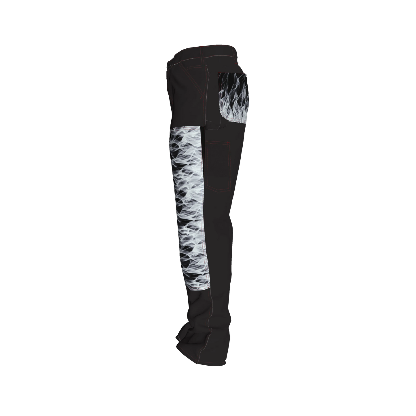 White Fire Pants