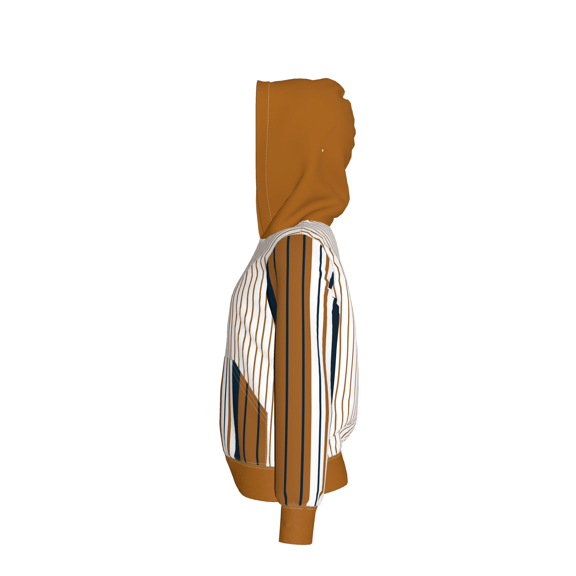 Striped Midweight Hoodie