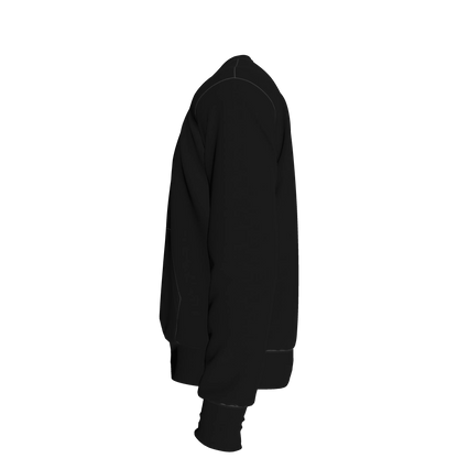 L'EGNA LOTUS RISING "BLACKOUT SIGNATURE" Crewneck Sweater