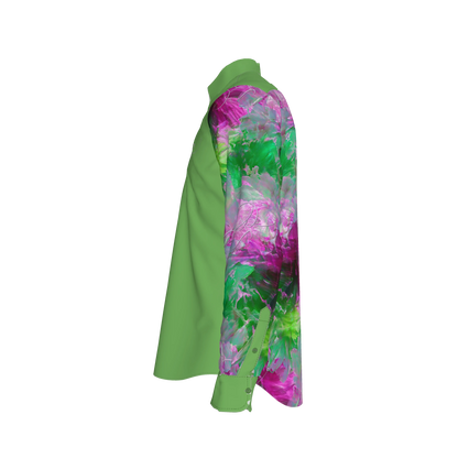 Mauricio-Print 3 Button-Up Shirt (French Placket/Unisex)