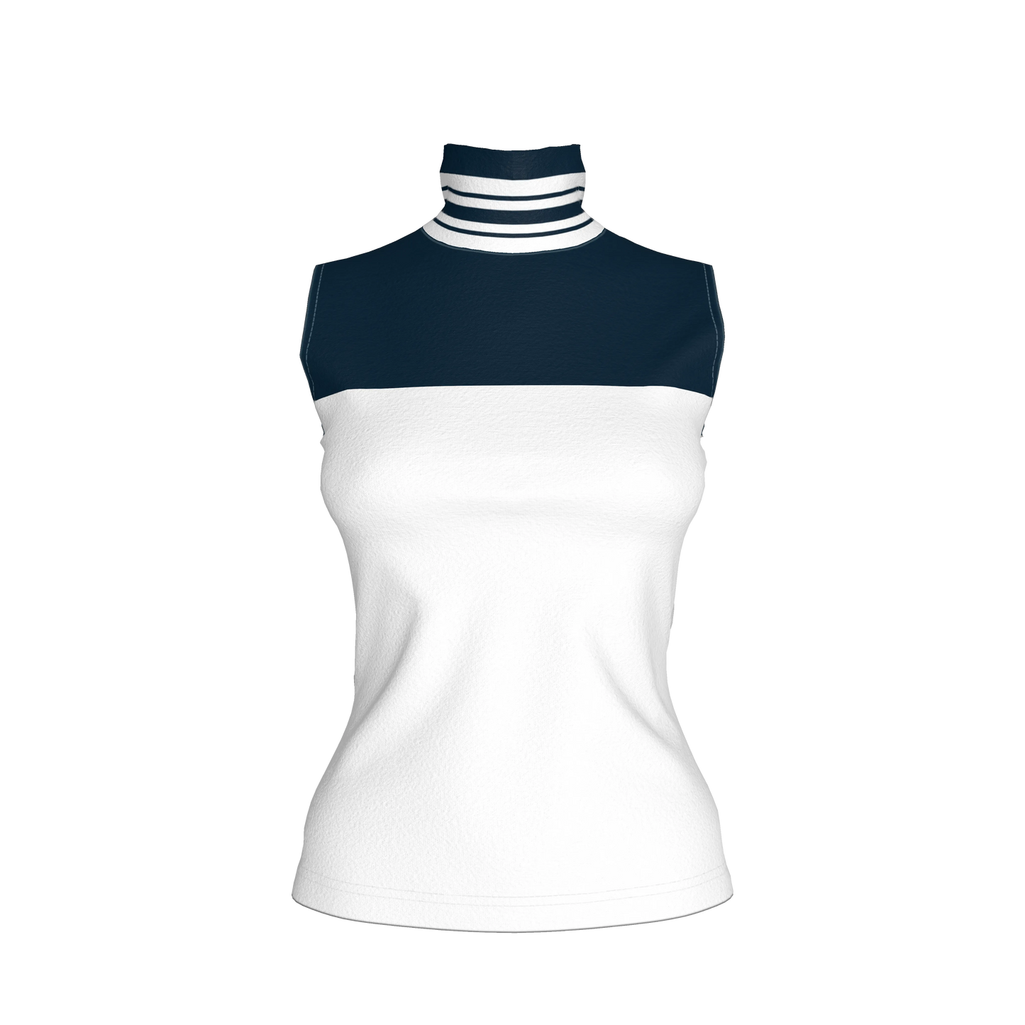 Sleeveless Turtleneck 