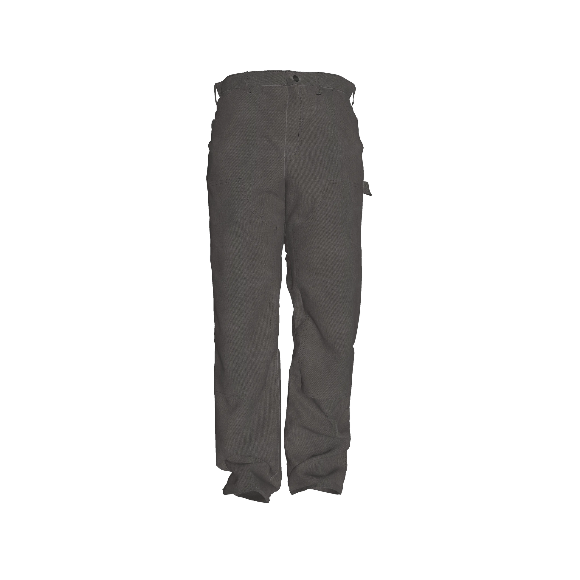 L'EGNA RISING BOXY (GRAY BROWN) Carpenter DENIM