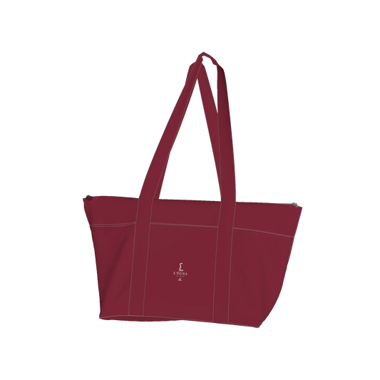 L'EGNA Rising MERLOT RESERVE Tote — Seven Pocket Tote Bag